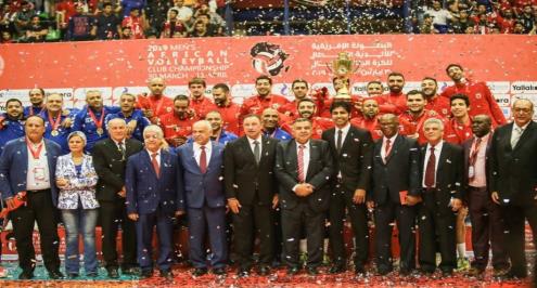 الاتحاد الافريقي للطائرة يعلن إقامة بطولة الأندية في مصر